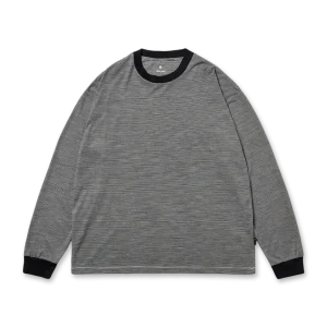 Summer Wool Stripe L/S T-Shirt