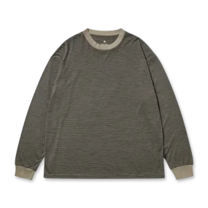 Summer Wool Stripe L/S T-Shirt
