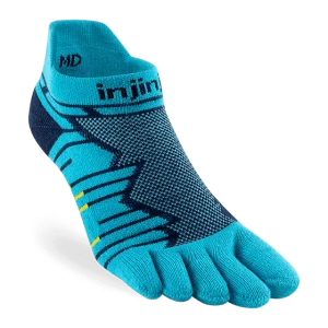 Injinji Ultra Run No-Show Unisex Pacific Blue