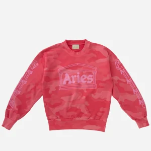 Aged Column Camo Sweat