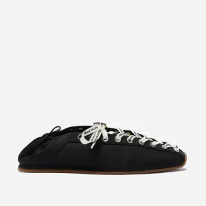 Lace Up Sporty Ballerina Nylon