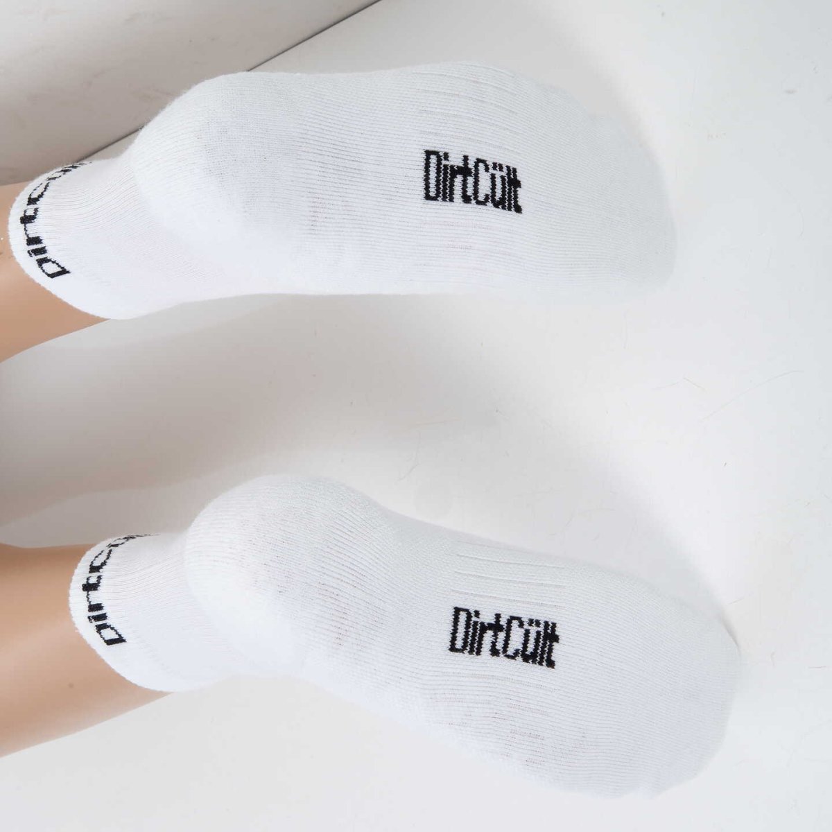 DirtCult Mid High Vita Strumpor - Bild 7