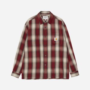 Longsleeve Harlin Shirt Acrylic Plain Weave