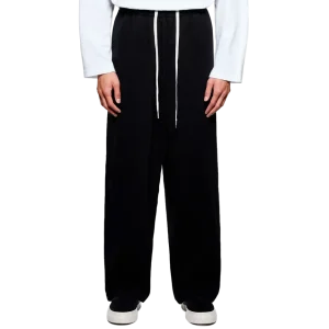 Wide Fit Poly Track Pants