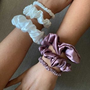 3-Pack Scrunchie (3 olika storlekar - Blanda färg själv)