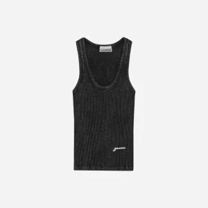 Heavy Rib Jersey Tank Top