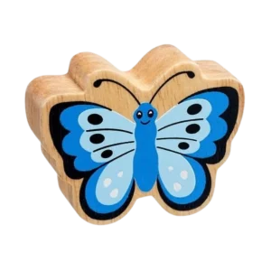 Fjäril Fairtrade Träfigur
