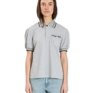 Puffy Piqué Polo
