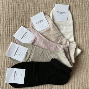Mönstrade Sidenstrumpor 5-pack - Flerfärgad