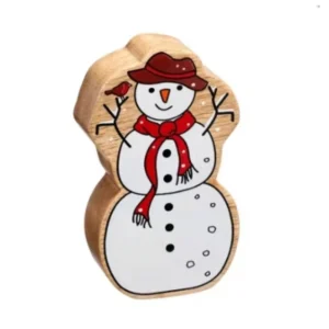 Snögubbe Fairtarde Träfigur