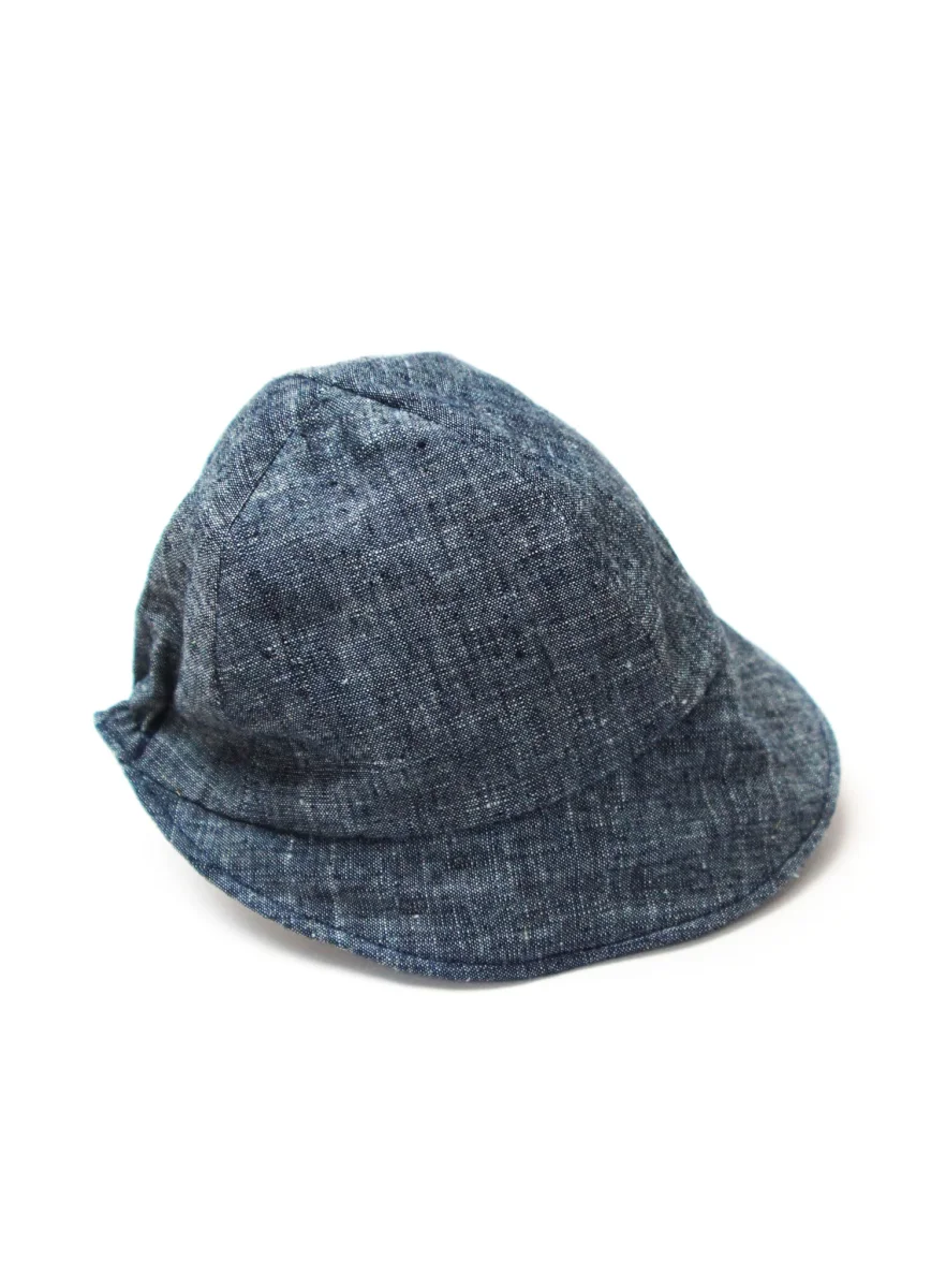 Solkeps - Ekologisk Bomull/Hampa - Denim Mörkblå - Bild 5