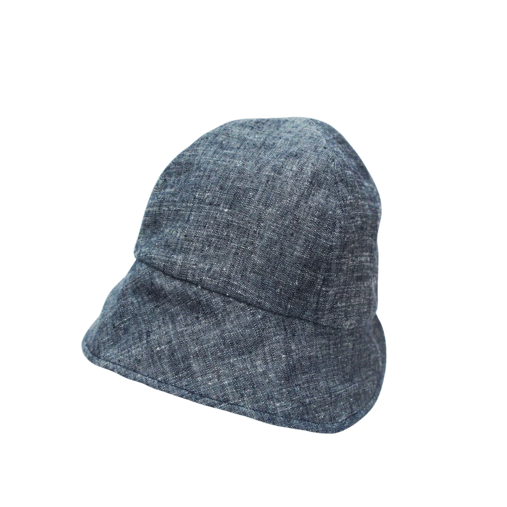 Solkeps - Ekologisk Bomull/Hampa - Denim Mörkblå - Bild 3