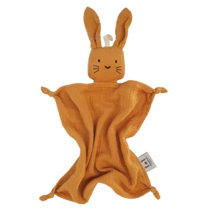Snuttefilt Kanin Orange